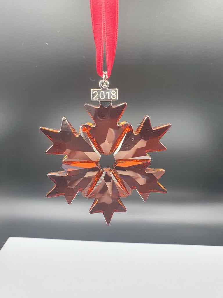 Swarovski Kerstster 2018 - Holiday rood., Verzamelen, Ophalen of Verzenden, Nieuw