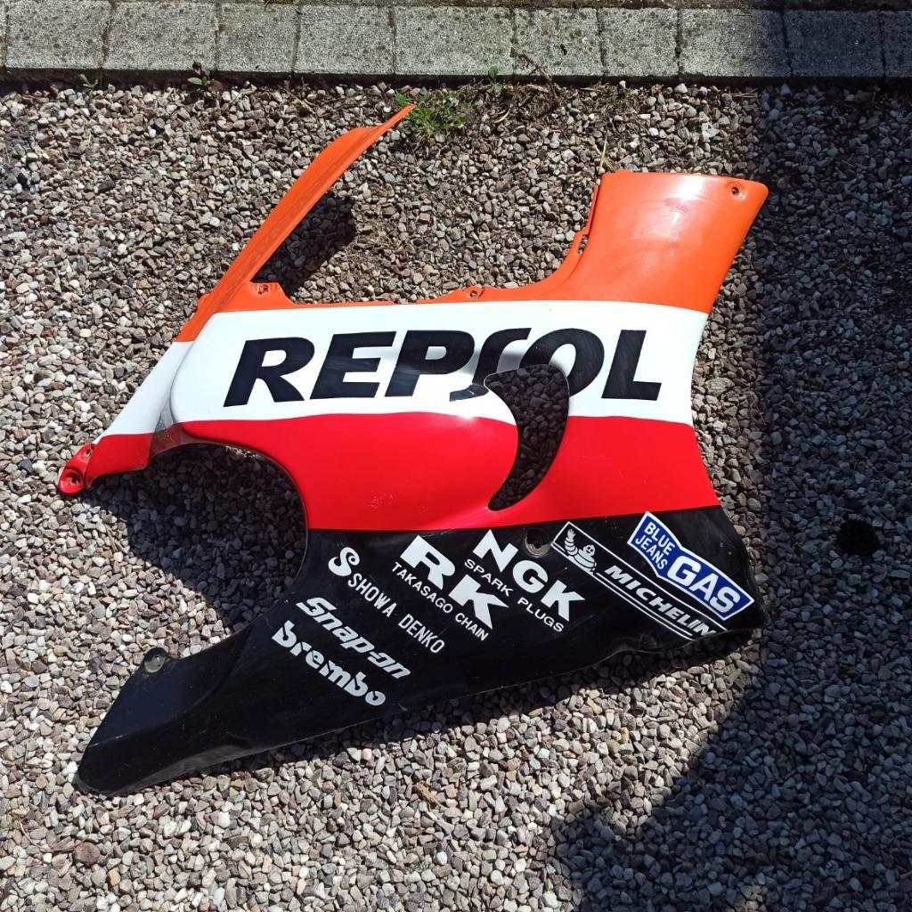 carénage Honda repsol flanc droit CBR 600 F 95 - 96, Ophalen