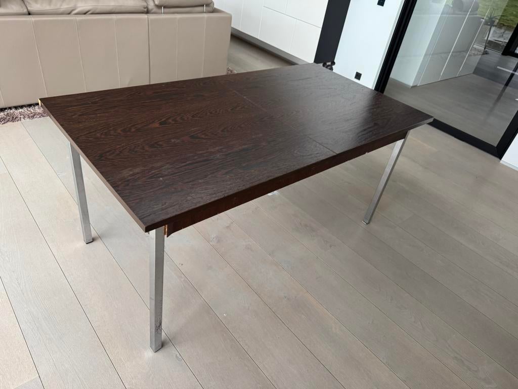 Uitvouwbare tafel, Huis en Inrichting, Tafels | Salontafels, Gebruikt, 75 cm of meer, 50 tot 100 cm, 200 cm of meer, Rechthoekig