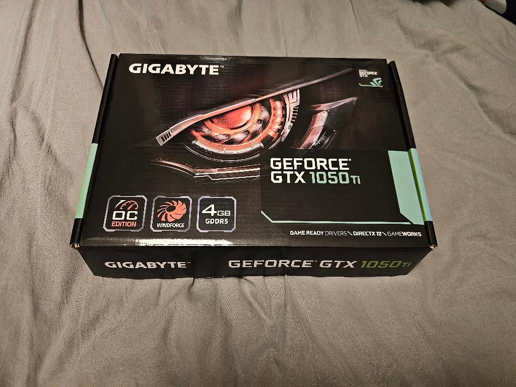 Gigabyte GeForce GTX 1050 Ti OC 4G, Computers en Software, Verzenden, Gebruikt, Nvidia, HDMI
