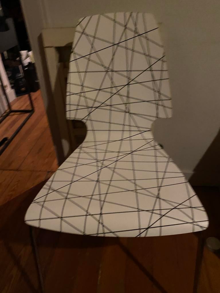 chaises de cuisine, Enlèvement, Comme neuf, Gris