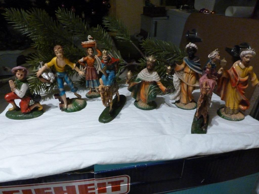 kerst figuren, Ophalen, Gebruikt