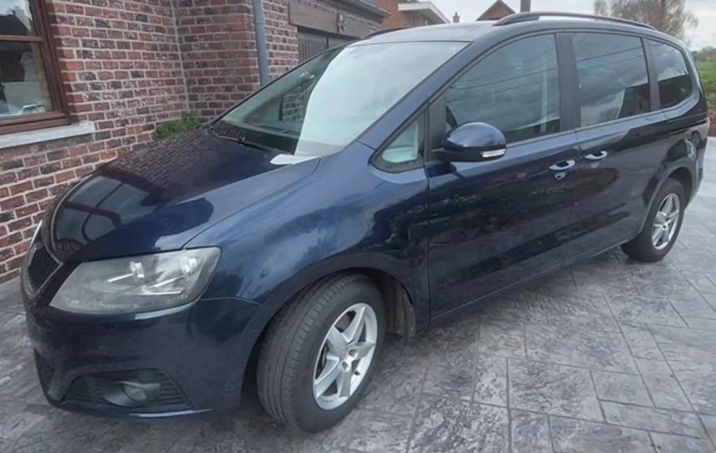 SEAT Alhambra 5 places - Novembre 2012 - 185 chevaux !, Auto's, Seat, Voorwielaandrijving, Euro 5, 4 cilinders, Blauw