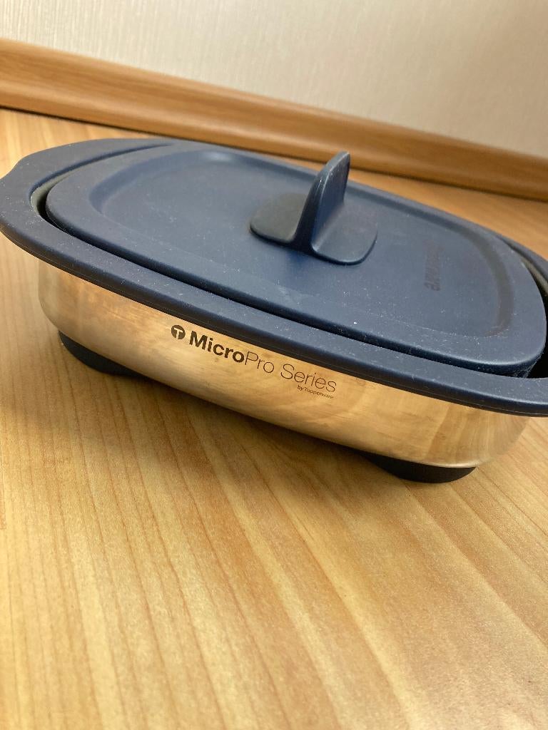 Tupperware MicroPro grill - zeer goede staat, Enlèvement ou Envoi, Comme neuf, Autres types