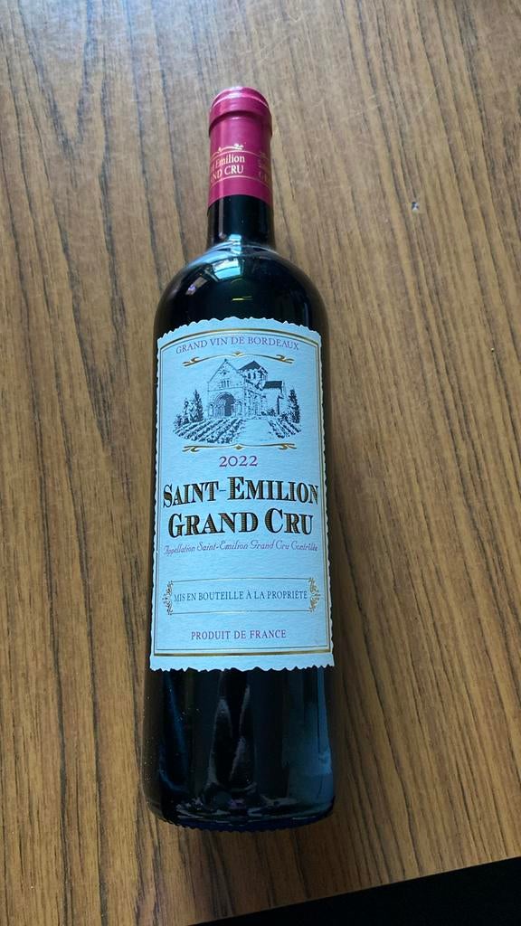 Saint-Emilion Grand Cru 2022, Enlèvement, Neuf, France, Vin rouge