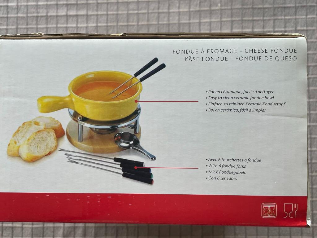 Fondu au fromage 6 personnes Nouveau, Enlèvement, Neuf