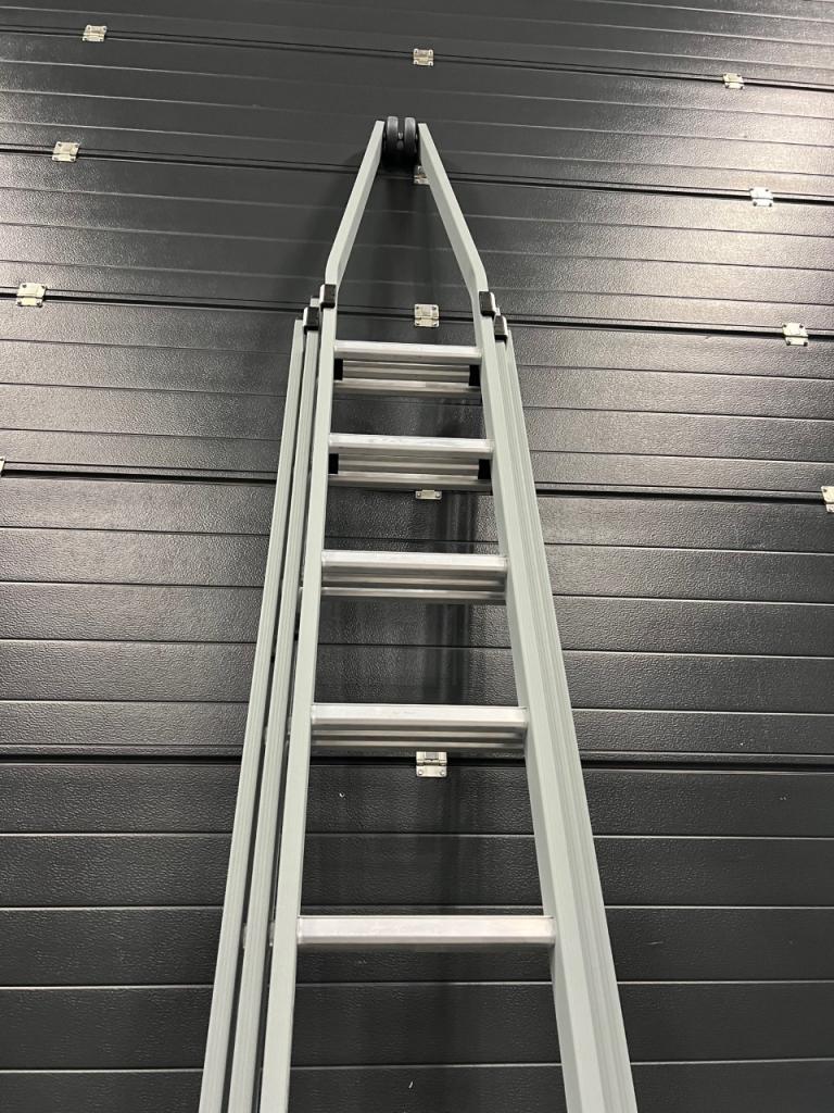 puntladder 3x12 treden, Neuf, Pliable ou rétractable/escamotable, Échelle, Enlèvement