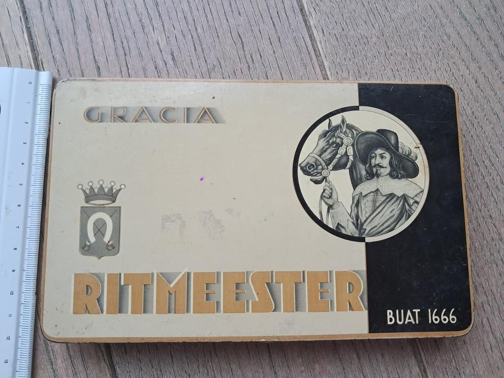 Sigarendoosje : Ritmeester, Verzamelen, Ophalen of Verzenden