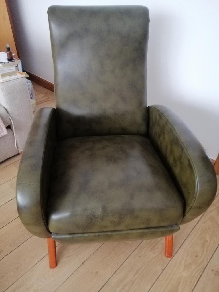 Fauteuil relax, Enlèvement, Utilisé, Cuir