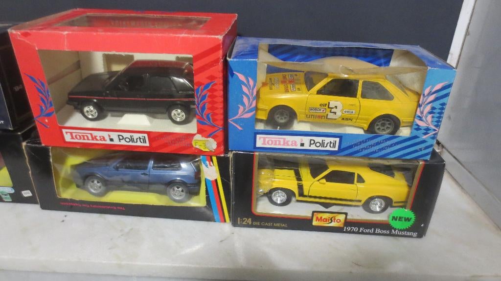 lot van 8 miniatuur autos o.a vw golf,ford mustang,sierra, Ophalen of Verzenden, Nieuw, Auto