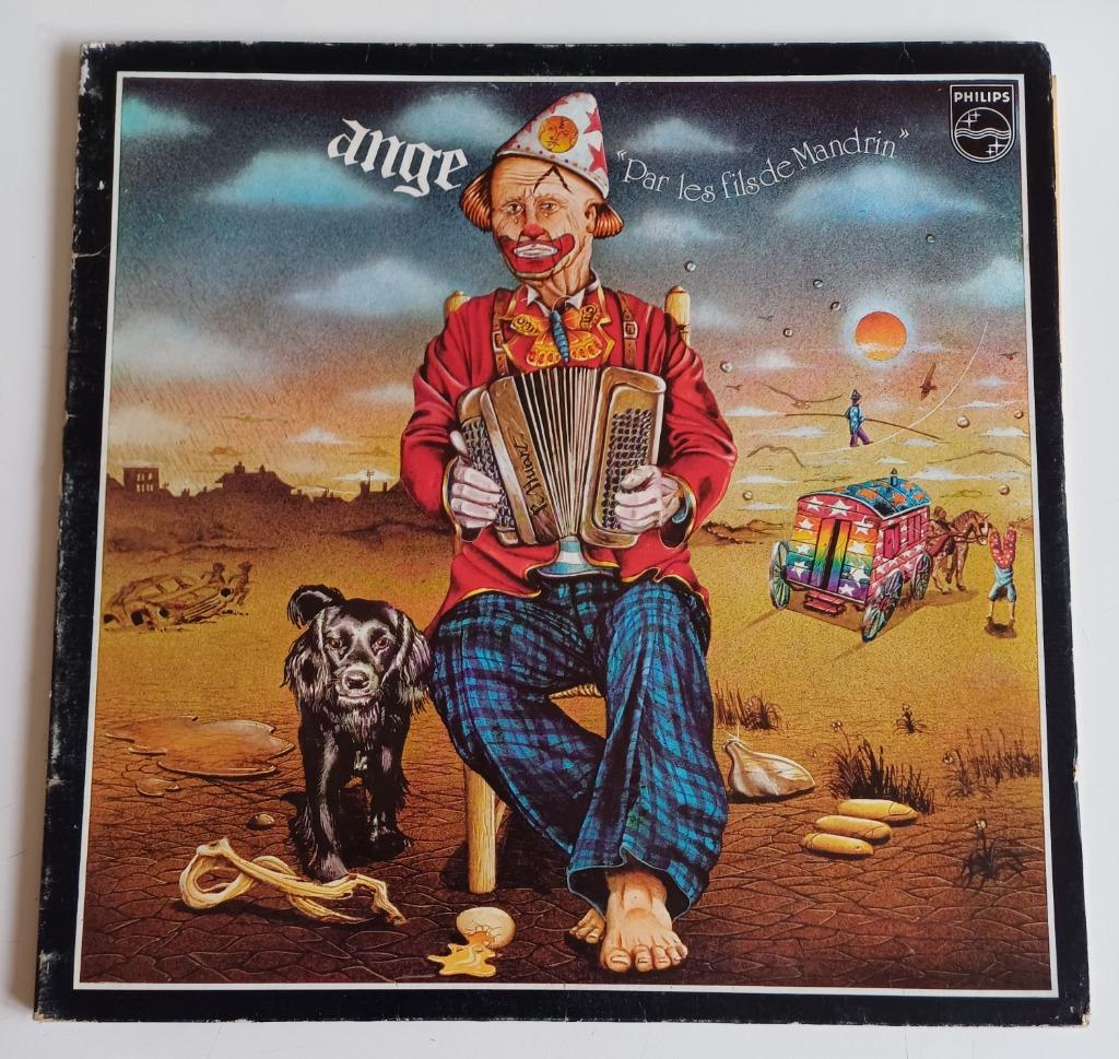 LP ANGE Par Les Fils de Mandrin FRANCE 1976 Prog Rock, Cd's en Dvd's, Ophalen of Verzenden, Gebruikt