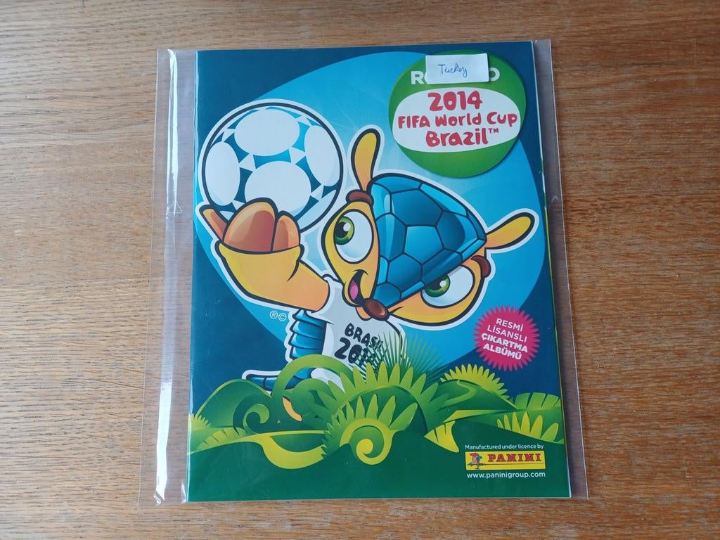 Panini Road to Brasil 2014 Turkey version, Ophalen of Verzenden, Zo goed als nieuw