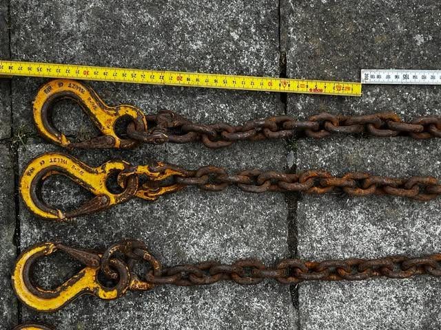 KETTING 4-SPRONG, Ophalen, Gebruikt