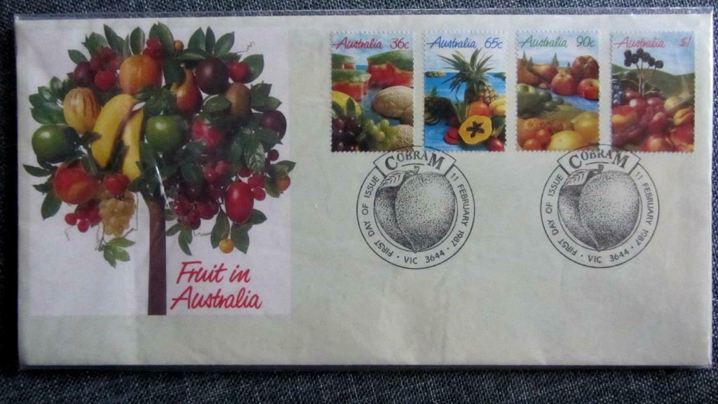 FDC- FLORALIËN-BLOEMEN- PLANTEN- AUSTRALIË, Enlèvement ou Envoi, Affranchi, Animal et Nature