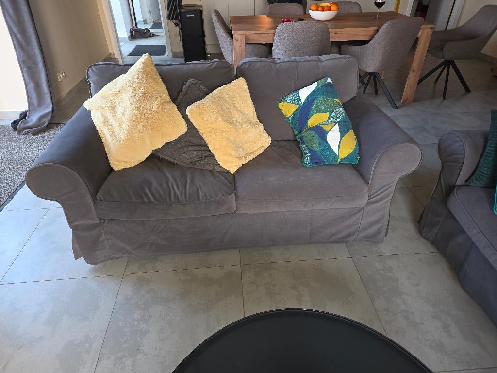 Salon 5 places, Ophalen, Zo goed als nieuw, Stof, Achetés chez Ikea.