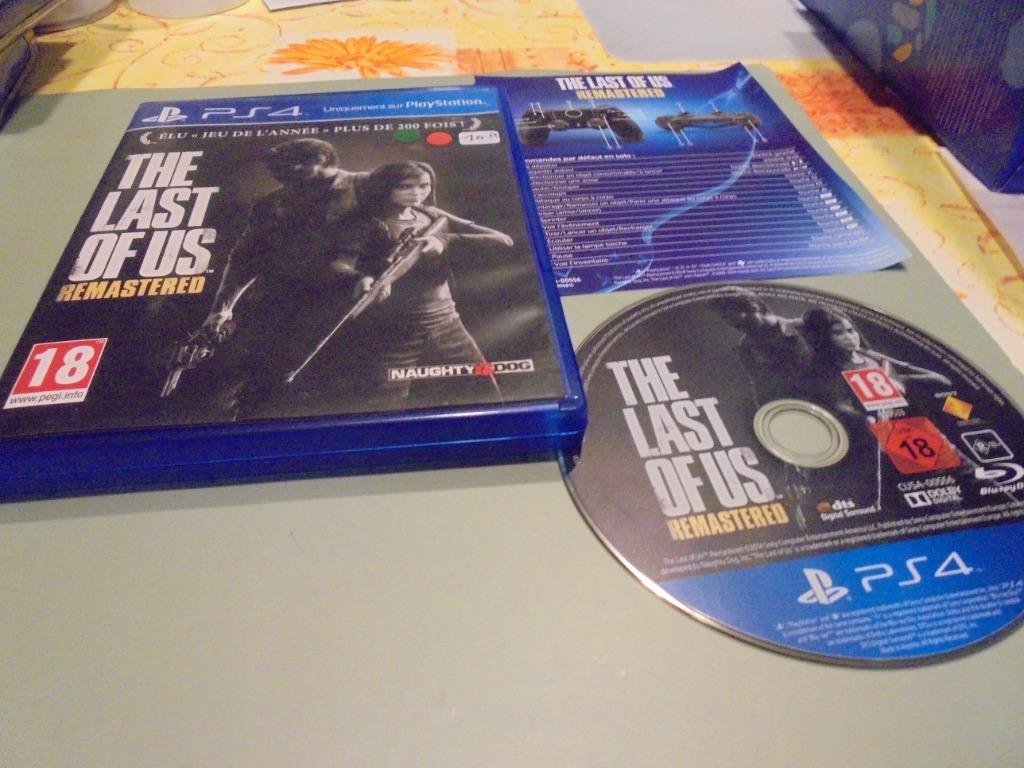 Playstation 4 The Last of Us Remastered (FRANÇAIS), Consoles de jeu & Jeux vidéo, 1 joueur, Enlèvement ou Envoi, Utilisé, À partir de 18 ans