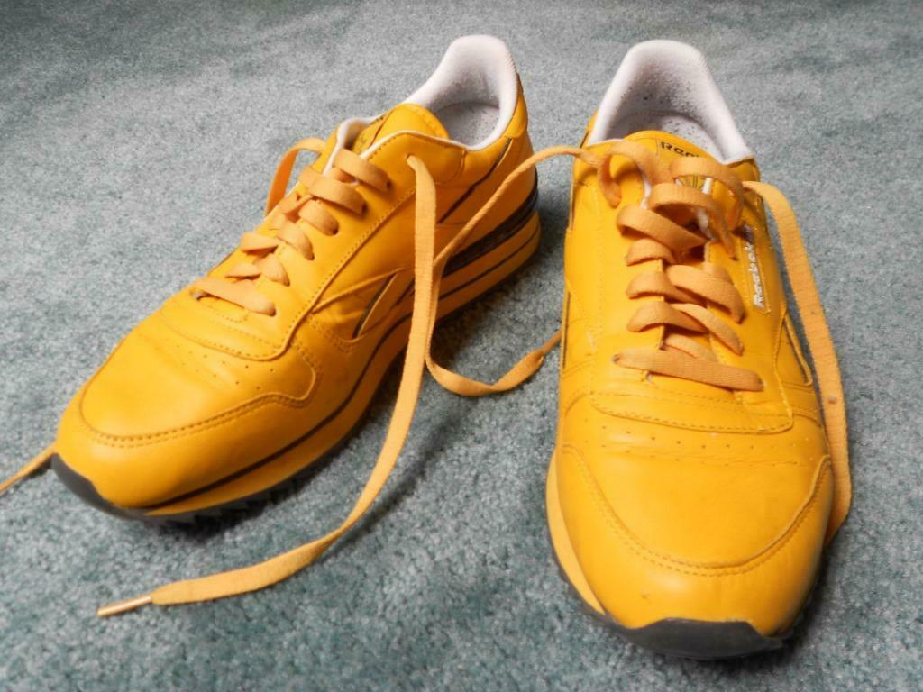 Reebok en cuir jaune P : 44, Vêtements | Hommes, Autres couleurs, Comme neuf, Enlèvement, Baskets