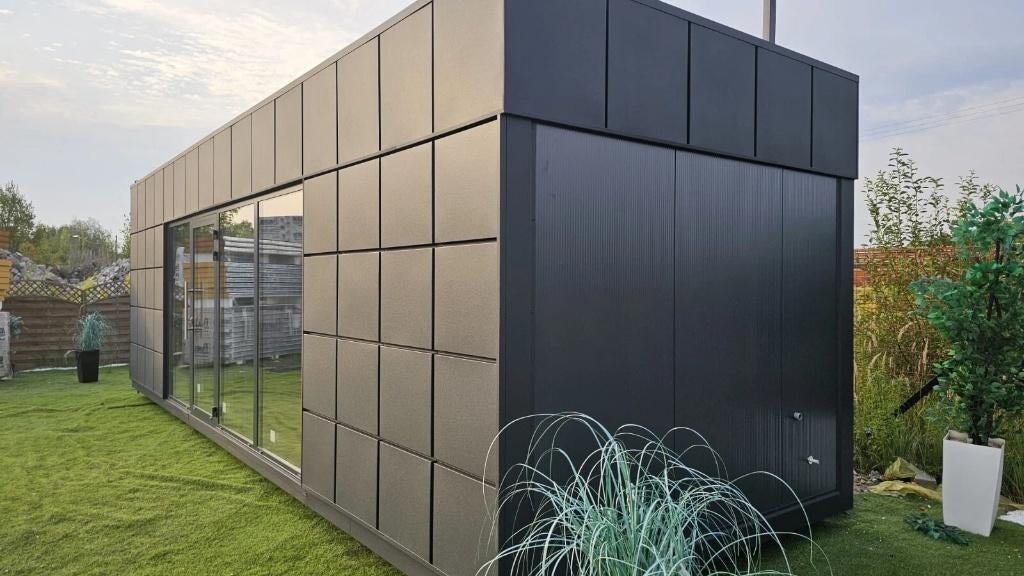 Maison de jardin modulaire – fabrication UE, Garantie, Construction de jardin ou d'étang