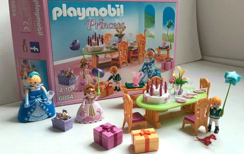 Playmobil 6854 Princess Dining Room verjaardagsfeestje, Ophalen of Verzenden, Zo goed als nieuw, Complete set