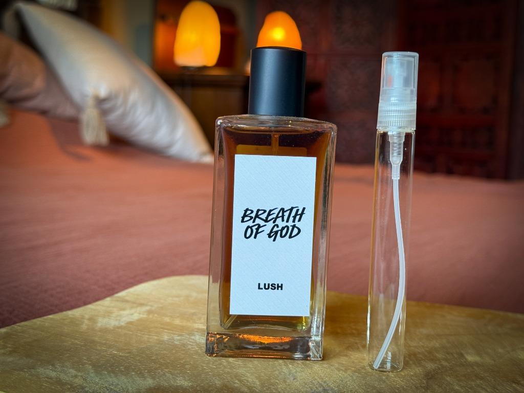 Lush - Breath of God sample/decant, Enlèvement ou Envoi, Comme neuf