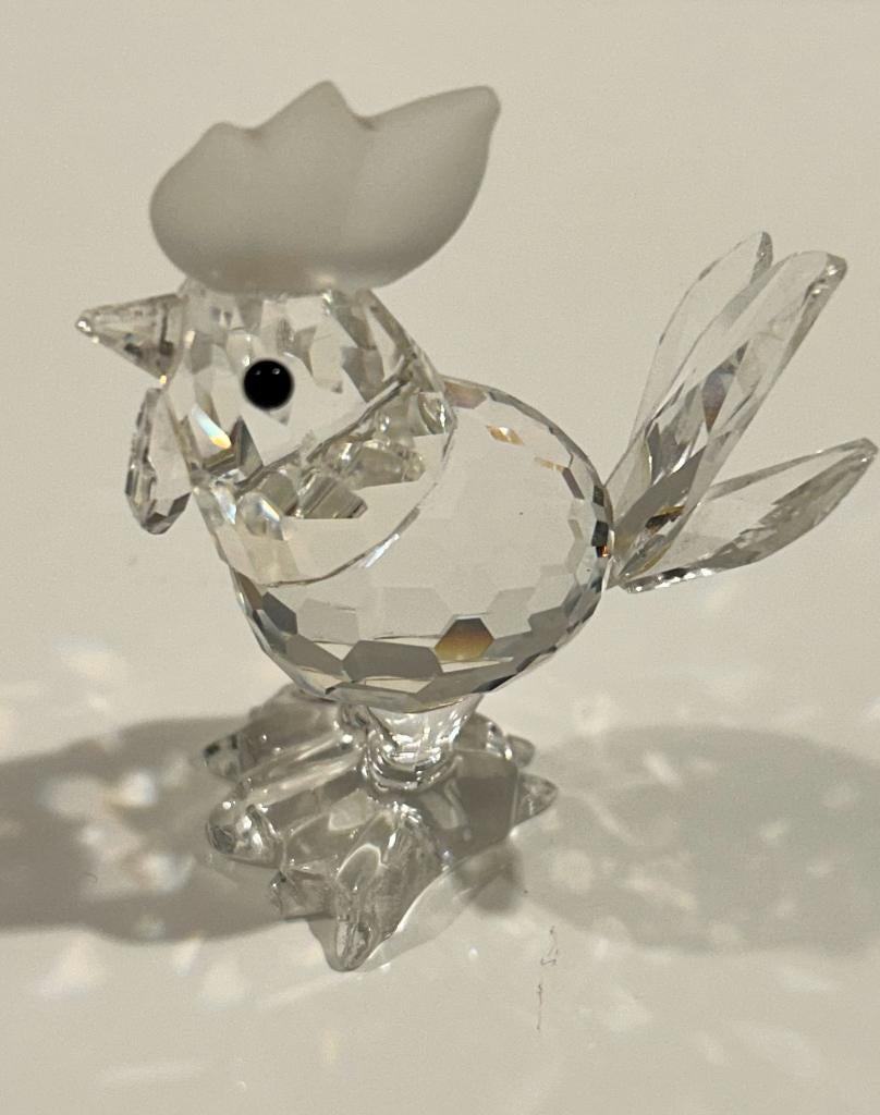 5 Swarovski figuren (haan, kip, 3 kuikens), Verzamelen, Ophalen of Verzenden, Gebruikt, Figuurtje