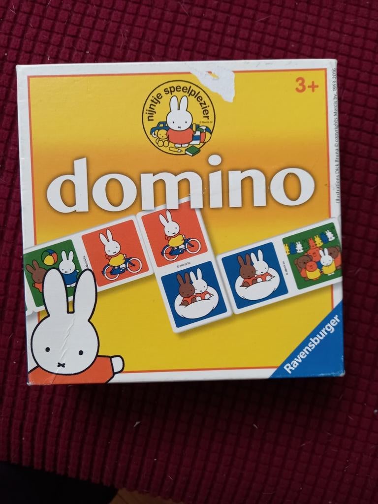 Domino Miffy Ravensburger, Enlèvement ou Envoi, Comme neuf, Ravensburger