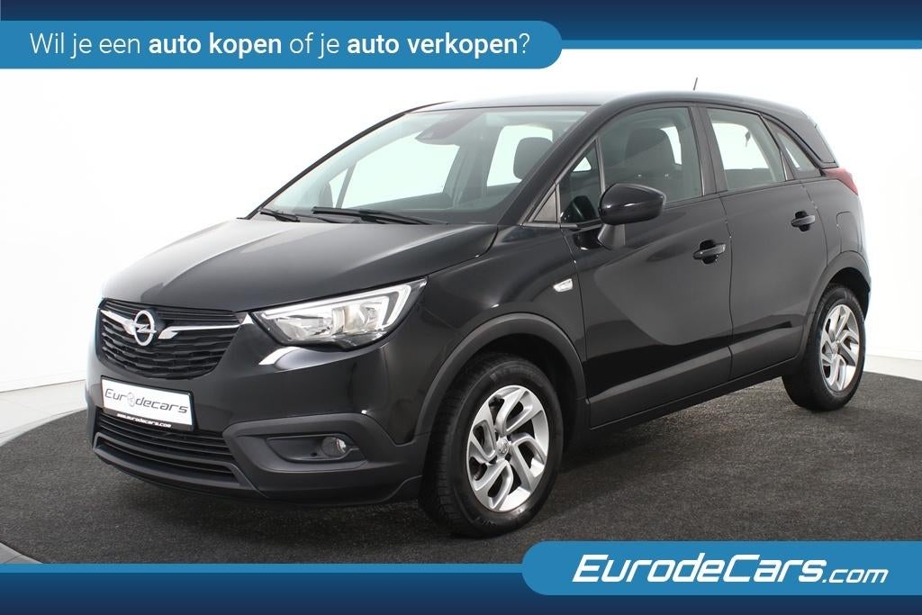 Opel Crossland X 1.5D Automaat *1ste Eigenaar*Navigatie*, Auto's, Stof, 4 cilinders, 103 g/km, Zwart