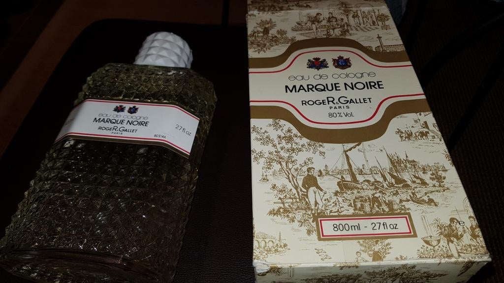 Eau de cologne marque noire roger et gallet 800ml, Ophalen of Verzenden