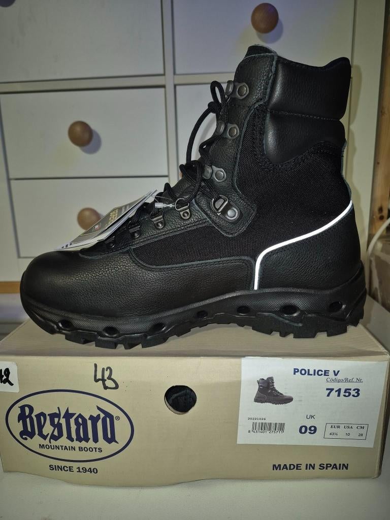 Boots, Bestard interventielaars, nieuwe politie P43, Verzenden, Zwart, Nieuw, Werkschoenen