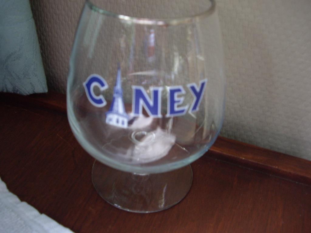1 oud Ciney-glas., Ophalen of Verzenden, Zo goed als nieuw, Glas of Glazen, Overige merken