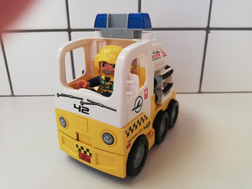 duplo 7842 brandstof tankwagen, Ophalen of Verzenden, Complete set, Duplo