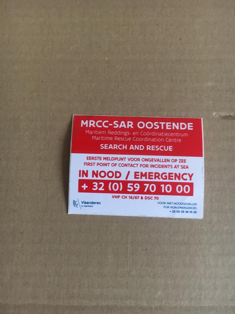 Sticker :  Search and Rescue - Seaking - NH 90., Verzamelen, Ophalen of Verzenden, Nieuw, Overige typen