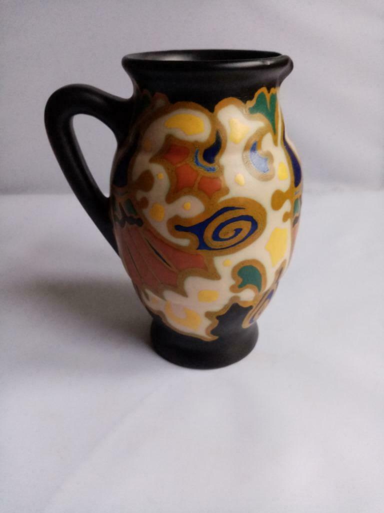 Keramiek kan Gouda / REGINA jaren 30/40 (15.30cm), Antiek en Kunst, Antiek | Keramiek en Aardewerk, Ophalen of Verzenden