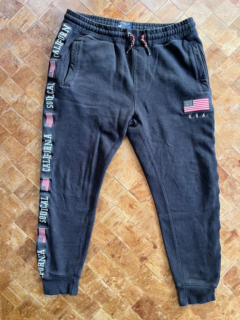 Pantalon jogging, noir, Soulcal&Co, taille S, Comme neuf, Garçon