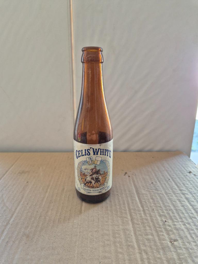 Bouteille de bière Celis White (modèle 2), Verzamelen, Ophalen of Verzenden, Gebruikt, Flesje(s), Overige merken
