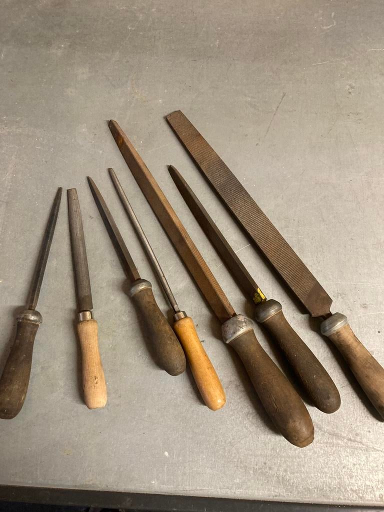 Metaal vijlen 7 stuks, Doe-het-zelf en Bouw, Ophalen