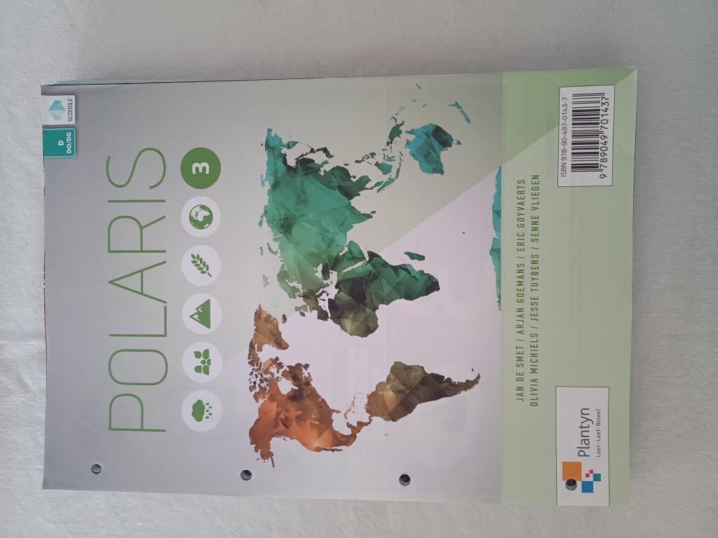 Leerwerkboek Polaris 4, Boeken, Schoolboeken, Ophalen, Zo goed als nieuw, ASO, Aardrijkskunde
