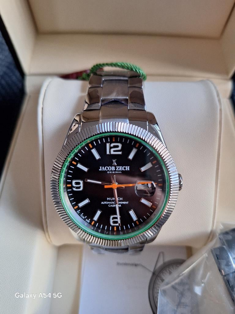Montre automatique Jacob Zech Munich, Enlèvement ou Envoi, Neuf, Montre-bracelet
