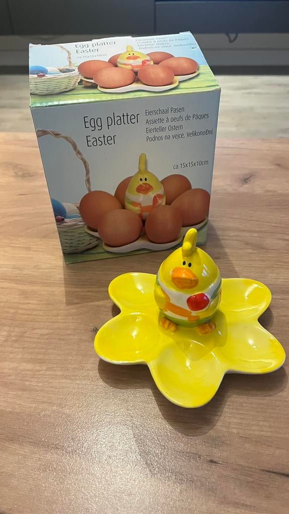 Eierschaal, Ophalen of Verzenden, Zo goed als nieuw