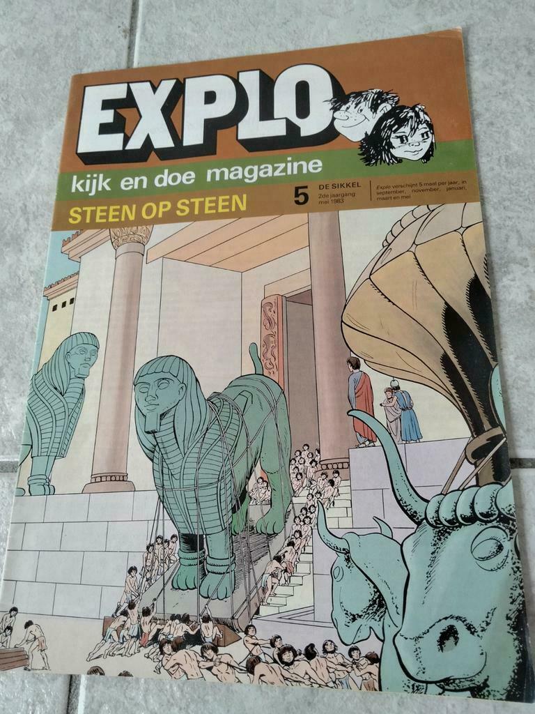 Explo kijk en doe magazine, Boeken, Ophalen of Verzenden, Zo goed als nieuw
