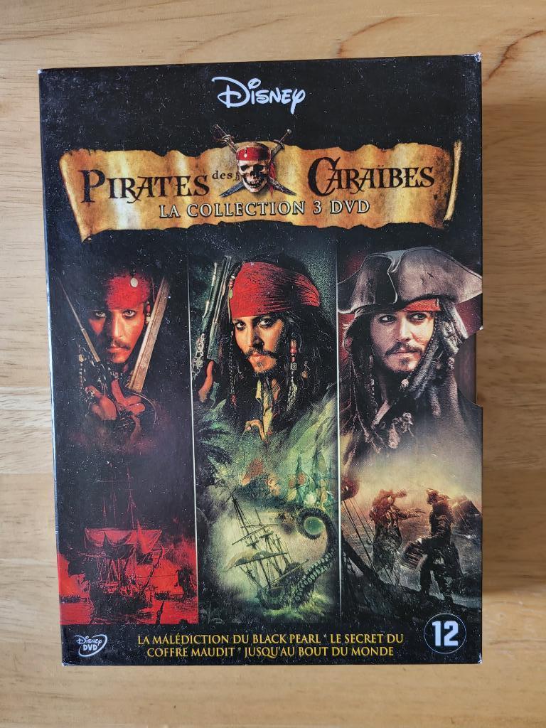 Coffret DVD Trilogie Pirates des caraïbes, À partir de 12 ans, Enlèvement, Coffret