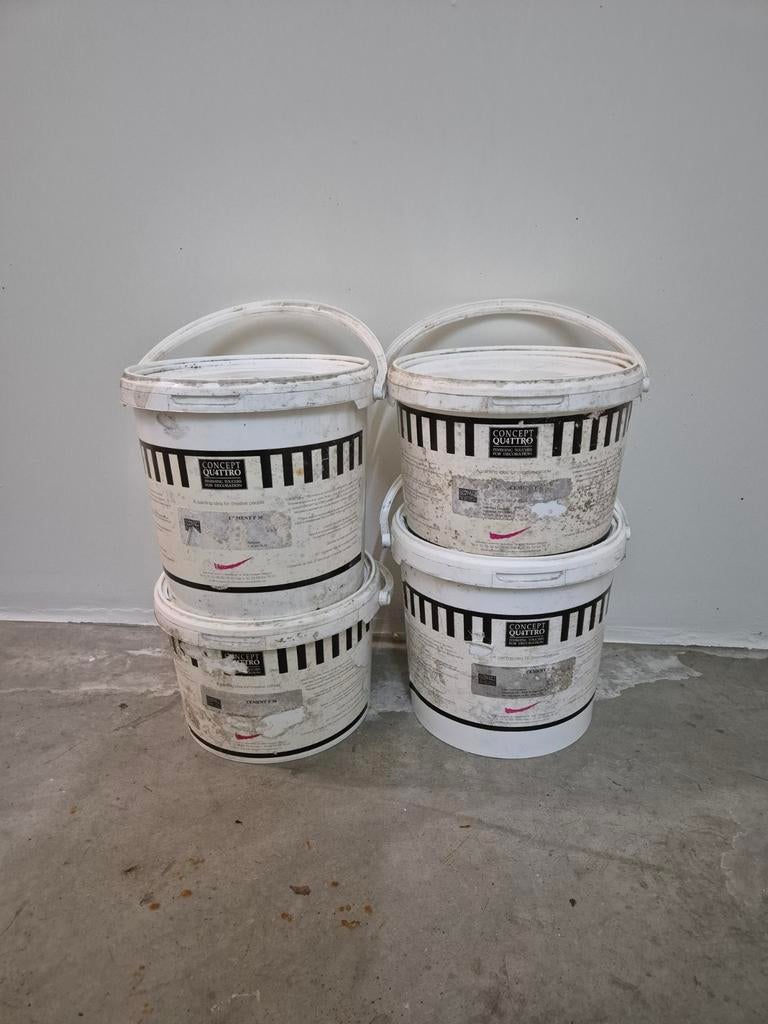 Decoratieve cement CONCEPT QU4TTRO CEMENT P30 – 4st - 20kg, Ophalen of Verzenden