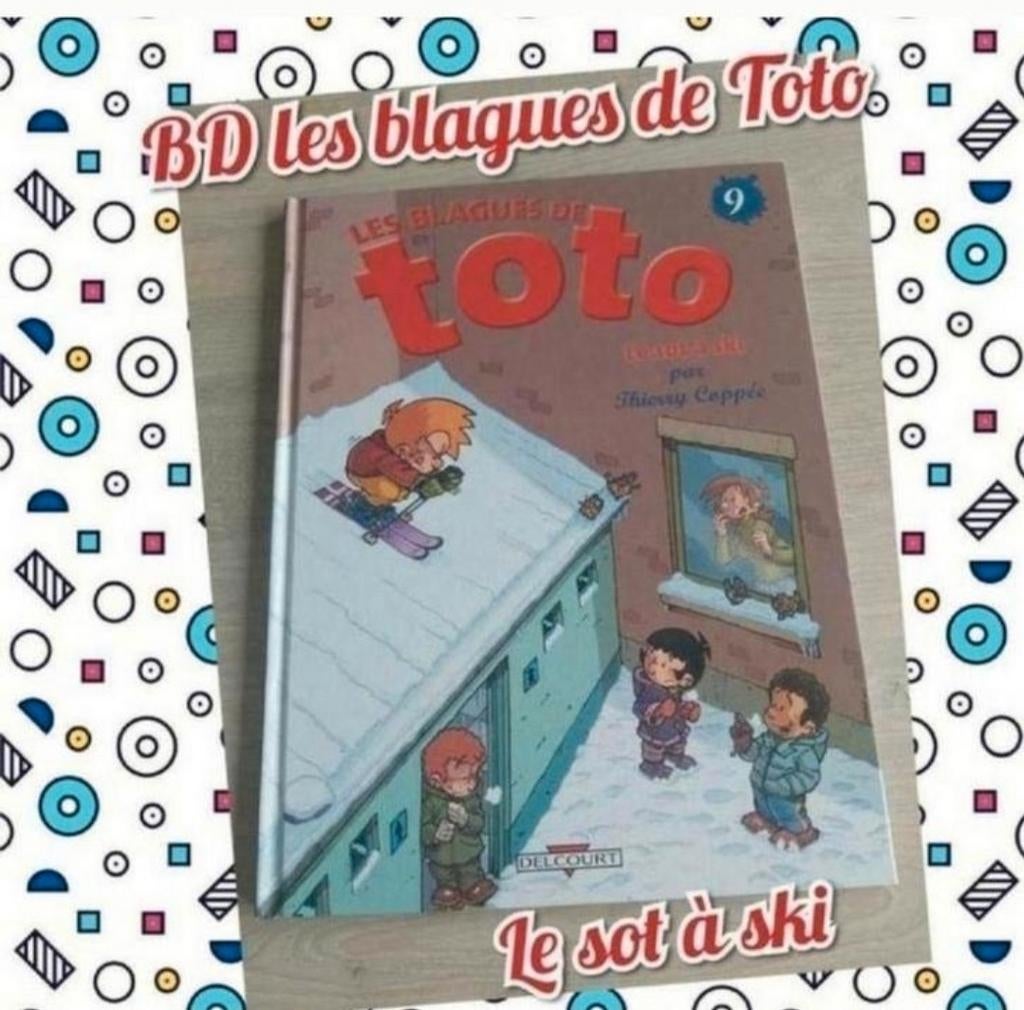 BD les blagues de Toto : le sot à ski, Eén stripboek, Ophalen of Verzenden, Gelezen