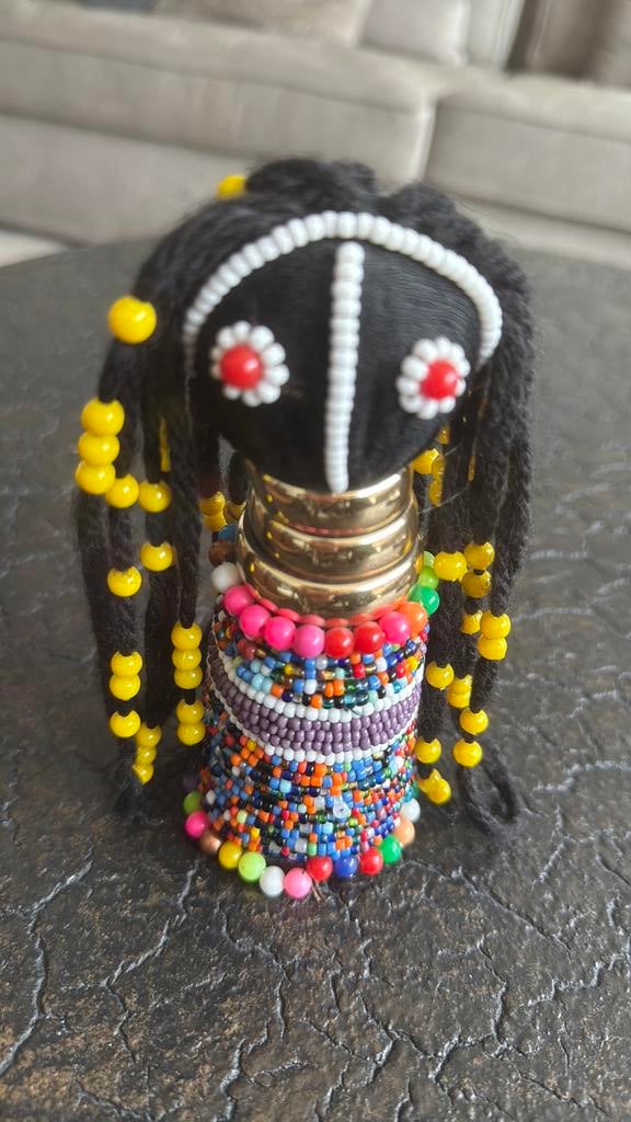 Poupée Ndebele africaine faite main, Maison & Meubles, Enlèvement, Neuf