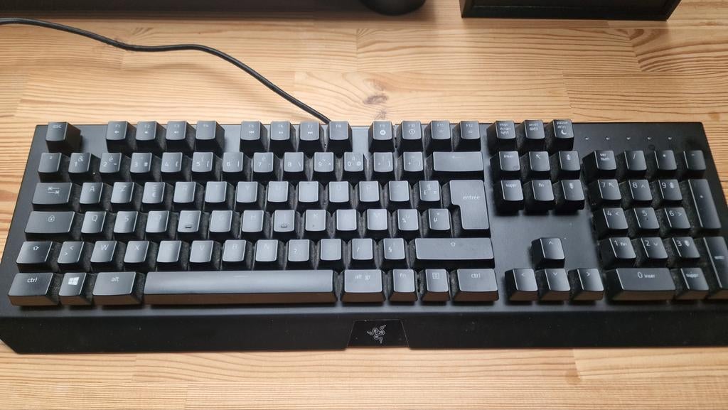 Clavier mécanique razer blackwidow x chroma, Clavier gamer, Azerty, Enlèvement, Filaire