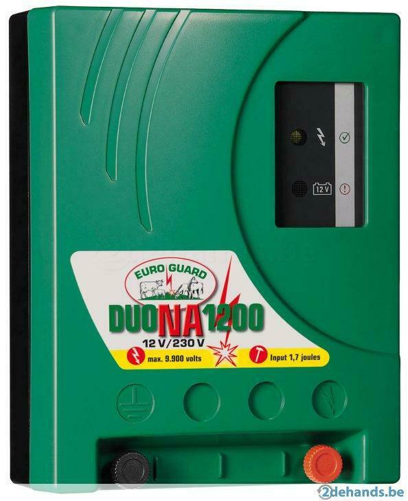 Schrikdraadapparaat duo  NA 1200 op 230V en 12V , Agrodieren, Zakelijke goederen, Ophalen of Verzenden, Veehouderij, Weidebouw