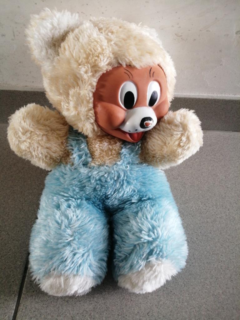 Vintage knuffelbeer, Ophalen of Verzenden, Gebruikt, Stoffen beer, Overige merken