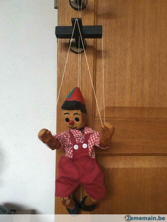 Ancien Pinocchio vient d Italie, Antiquités & Art, Antiquités | Jouets