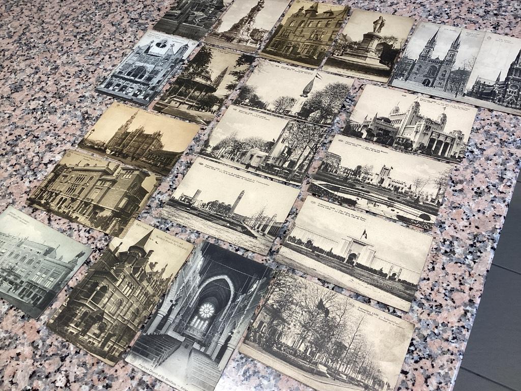 Lot van 20 oude postkaarten Antwerpen, Enlèvement ou Envoi, 1920 à 1940, Non affranchie, Anvers