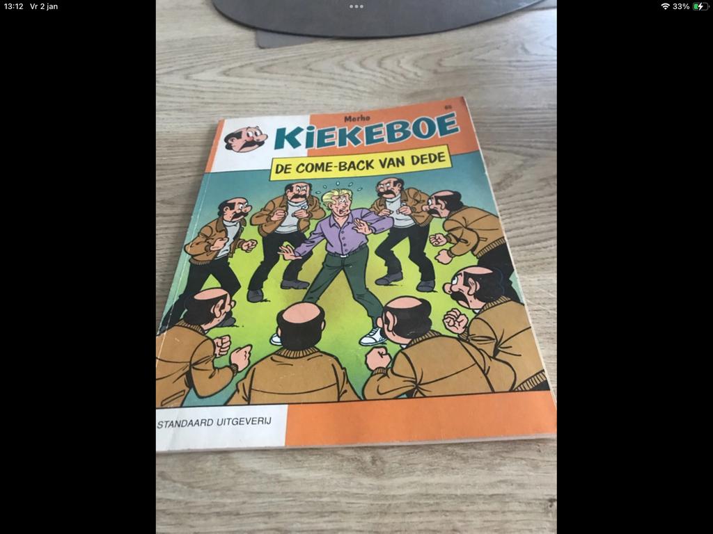 strip kiekeboe de come-back van dede, Ophalen of Verzenden, Zo goed als nieuw